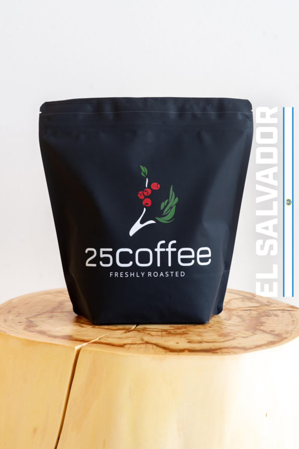 El Salvador Finca El Cerro Zrnková káva 100% Arabica 25Coffee 5