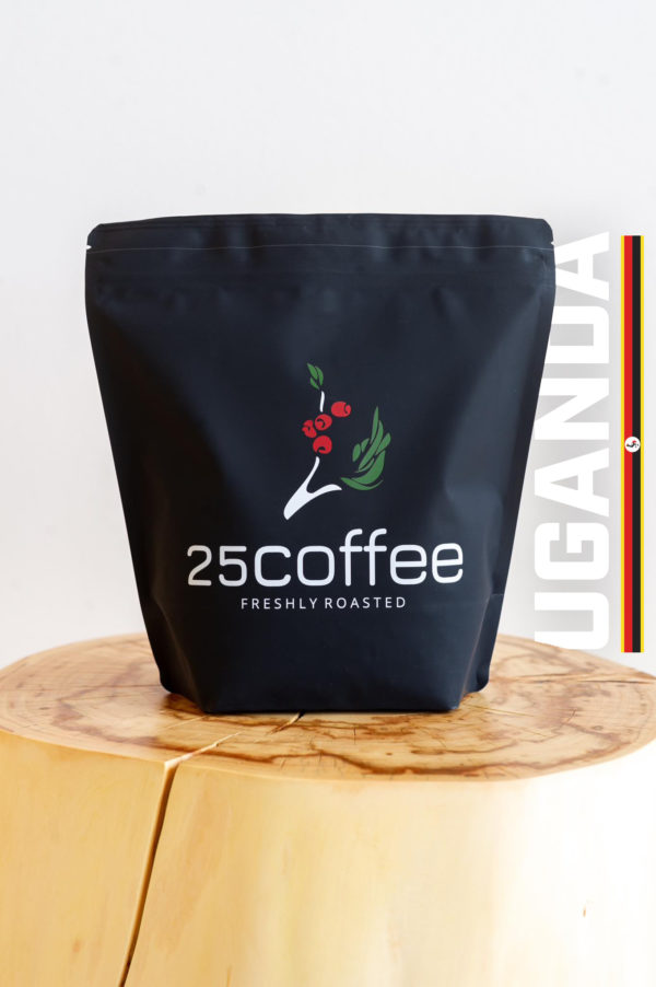 UGANDA BUGISU AA Zrnková káva 100% Arabica 25Coffee 5