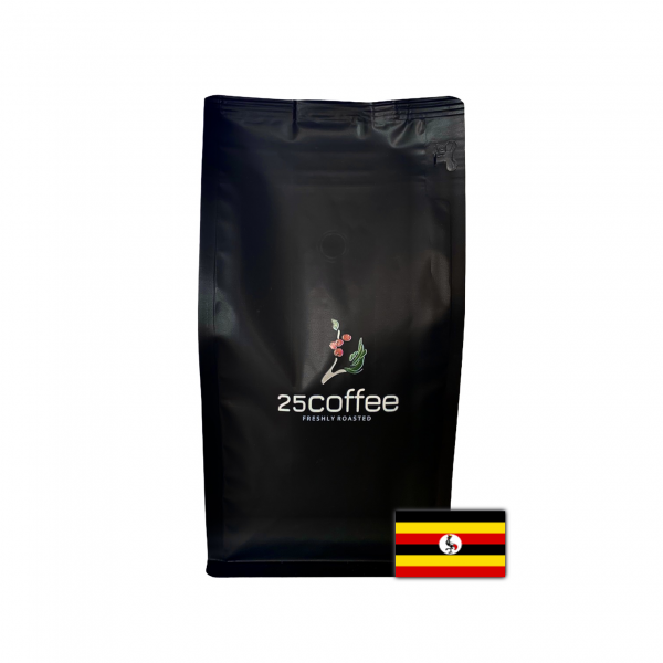 Uganda Bugishu AA - Ugandská zrnková káva 100% Arabica - 25Coffee