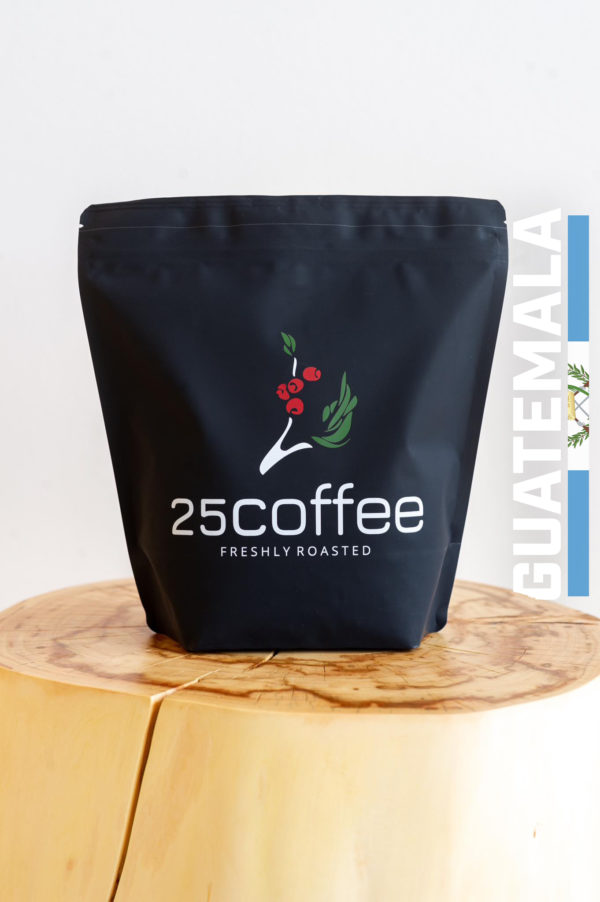 GUATEMALA Zrnková káva 100% Arabica 25Coffee 5