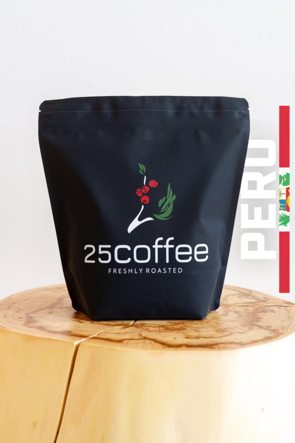 PERU SHG ORGANIC Zrnková káva 100% Arabica 25Coffee 5