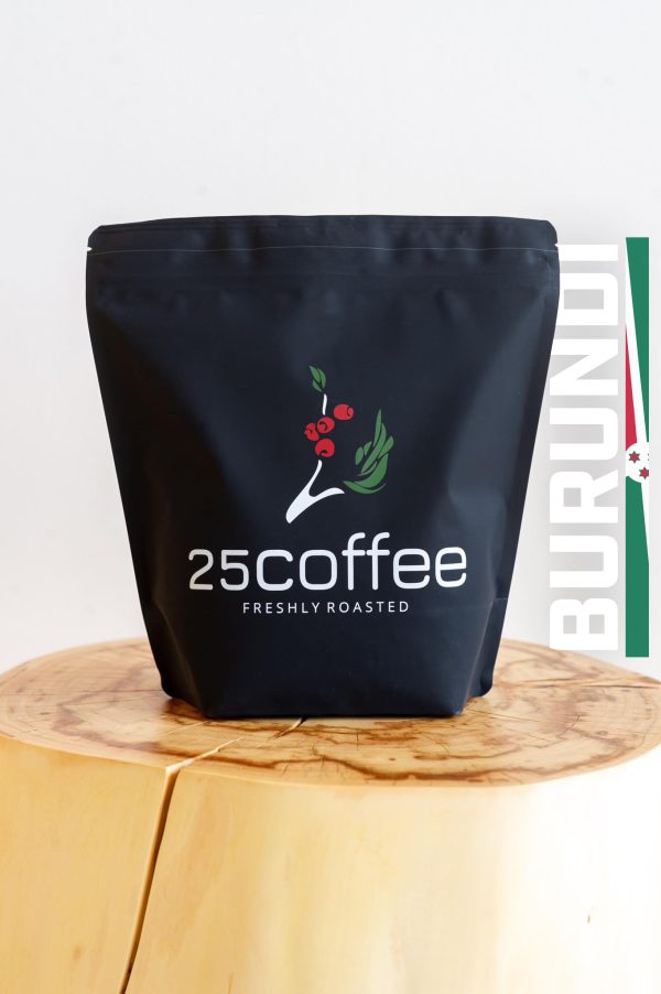 BURUNDI BUJUMBURA Zrnková káva 100% Arabica 25Coffee 5